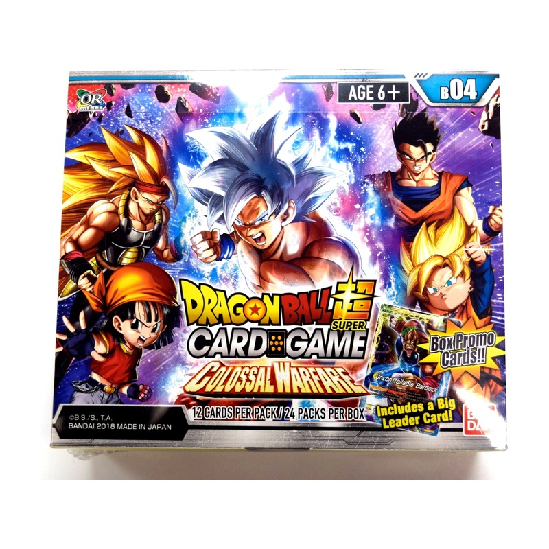 Bandai - Dragon Ball Super - Colossal Warfare Set 04 - Booster Box
