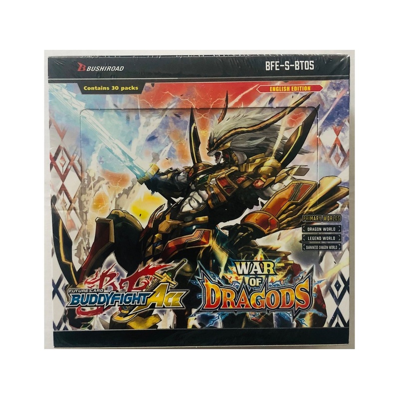 Bushiroad - Buddyfight Ace V5 - War Of Dragods - Booster Box