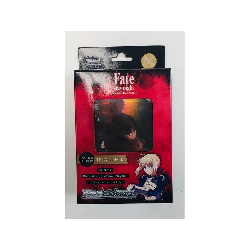 Bushiroad - Weiss Schwarz - Fate Stay Night - Unlimted Blade Works - Trial Deck