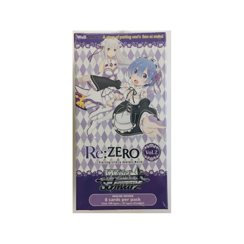 Bushiroad - Weiss Schwarz - Re Zero Starting Life in Another World Vol. 2 - Booster Box