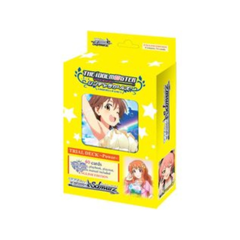 Bushiroad - Weiss Schwarz - THE IDOLMASTER CINDERELLA GIRLS - Power Deck - Trial Deck