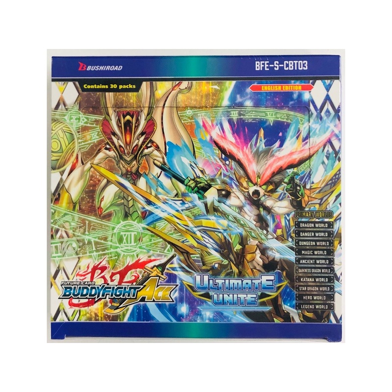 Bushiroad - Buddyfight Ace - Climax Vol. 3 - Ultimate Unite - BFE-S-CBT03 - Booster Box