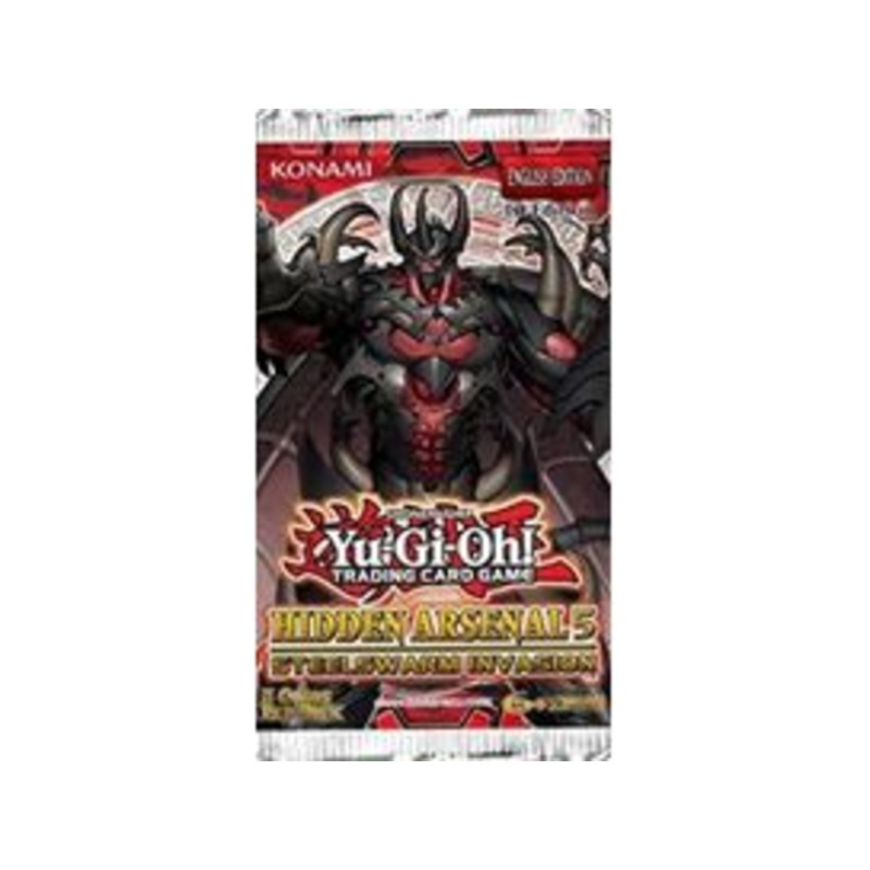 Konami - Yu-Gi-Oh! - Hidden Arsenal 5 - Steelswarm Invasion - Blister Pack