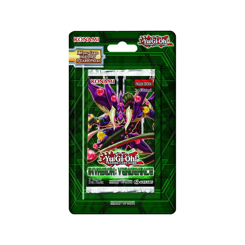 Konami - Yu-Gi-Oh! - Invasion Vengeance - Blister Pack 1st Edition