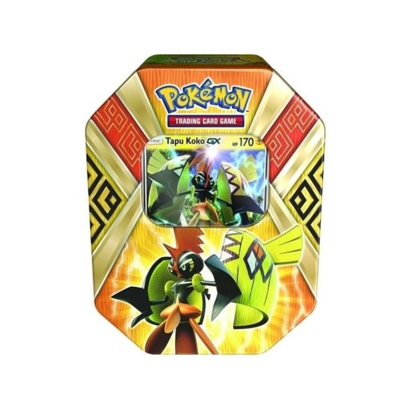 Pokemon - 2017 - Summer Island Guardians Collector Tin - Tapu Koko GX