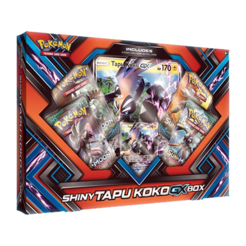 Pokemon - Shiny Tapu Koko - GX Box