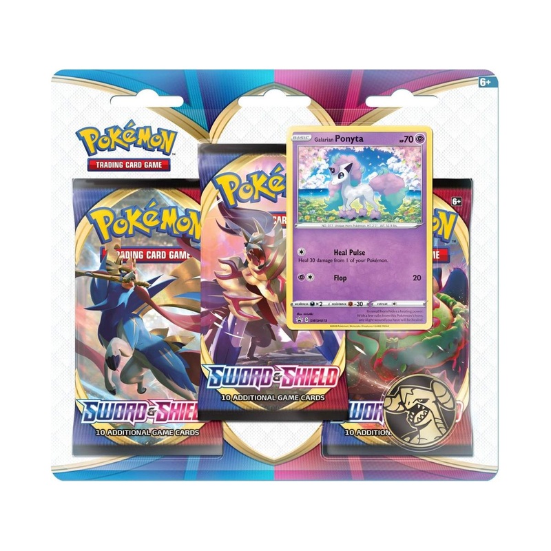 Pokemon - Sword and Shield - 3-Pack Blister - Galarian Ponyta