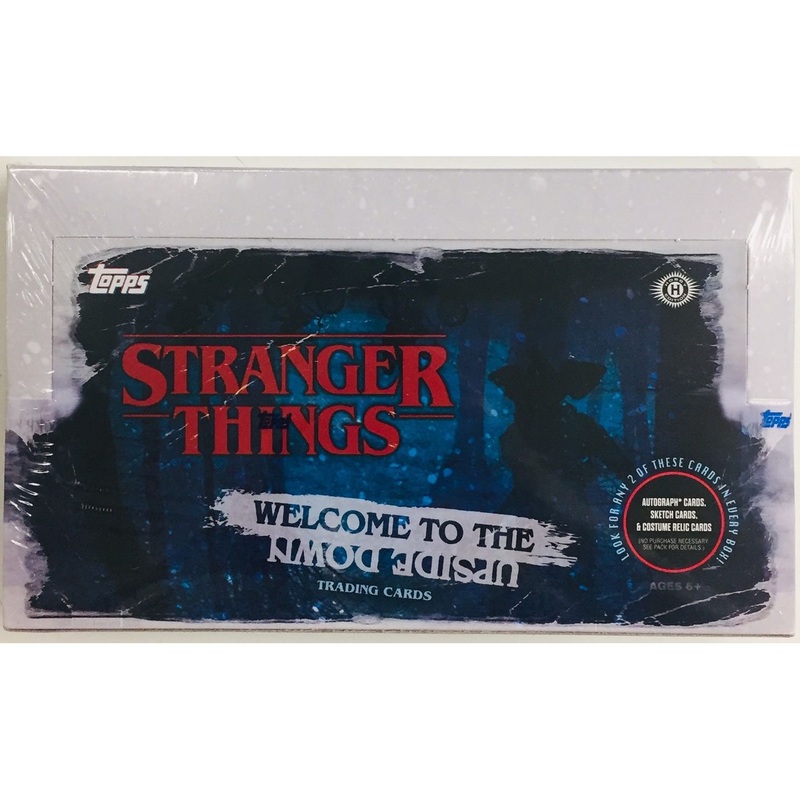 Topps - 2019 - Stranger Things Welcome To The Upside Down Trading Cards - Hobby Box