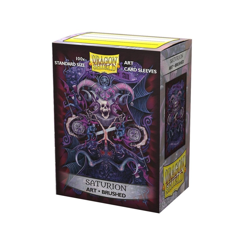 Arcane Tinmen - Dragon Shield Art Sleeves - Standard Size - Brushed Art - Saturion - Package of 100