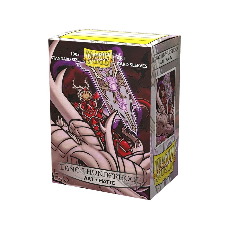 Arcane Tinmen - Dragon Shield Art Sleeves - Standard Size - Matte - Lane Thunderhoof - Package of 100
