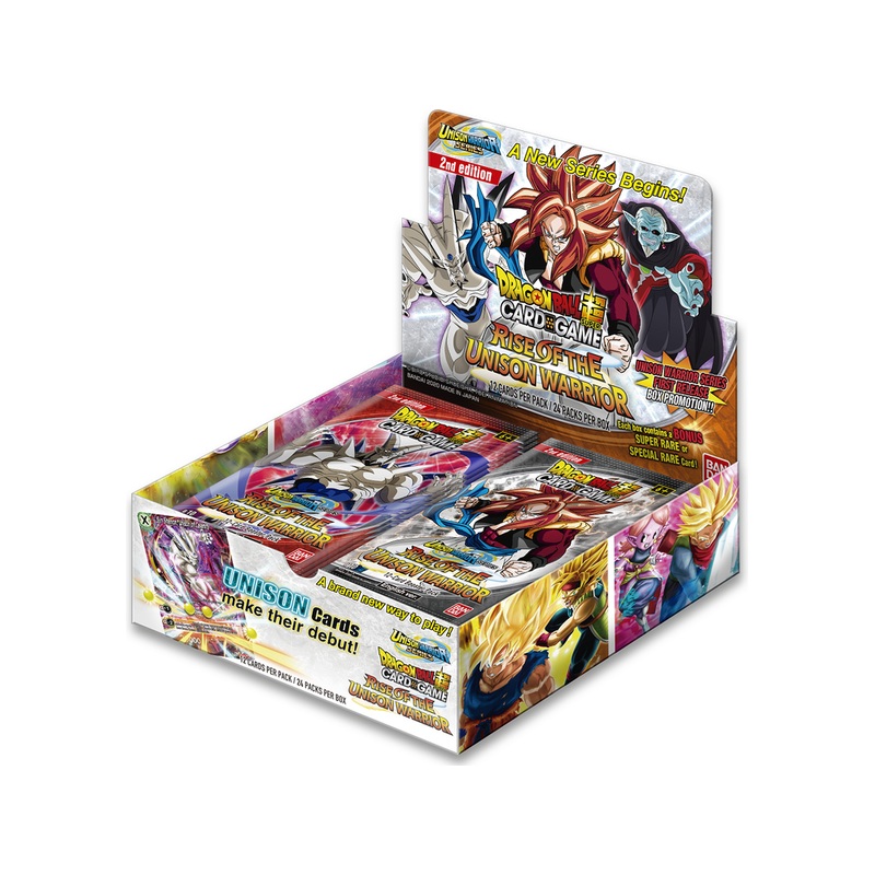 Bandai - Dragon Ball Super - Set 10 - Rise of The Unison Warriors - 2nd Edition - Booster Box