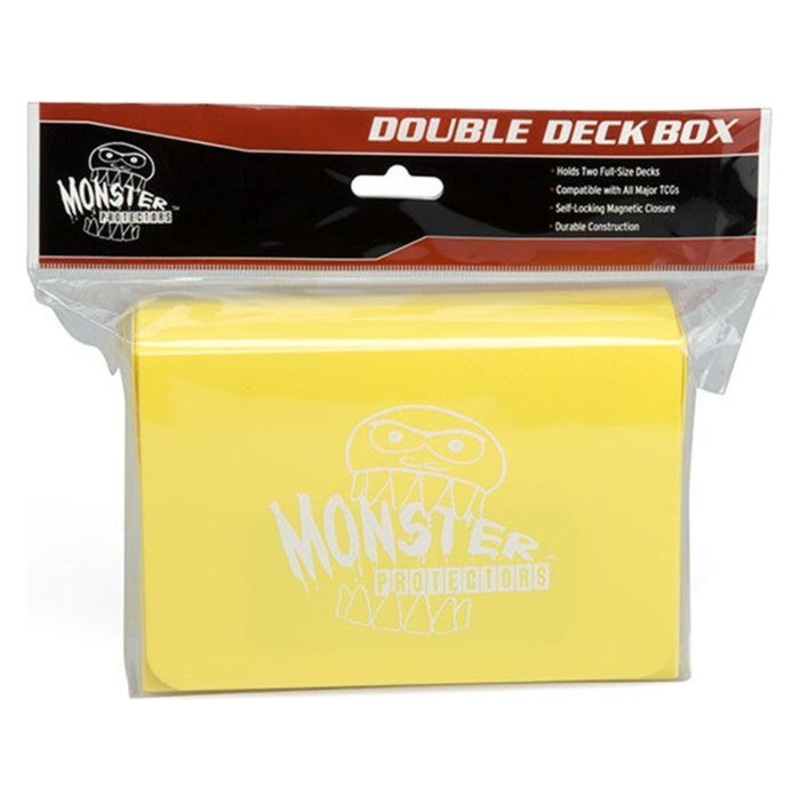 BCW - Monster - Double Deck Box - Yellow