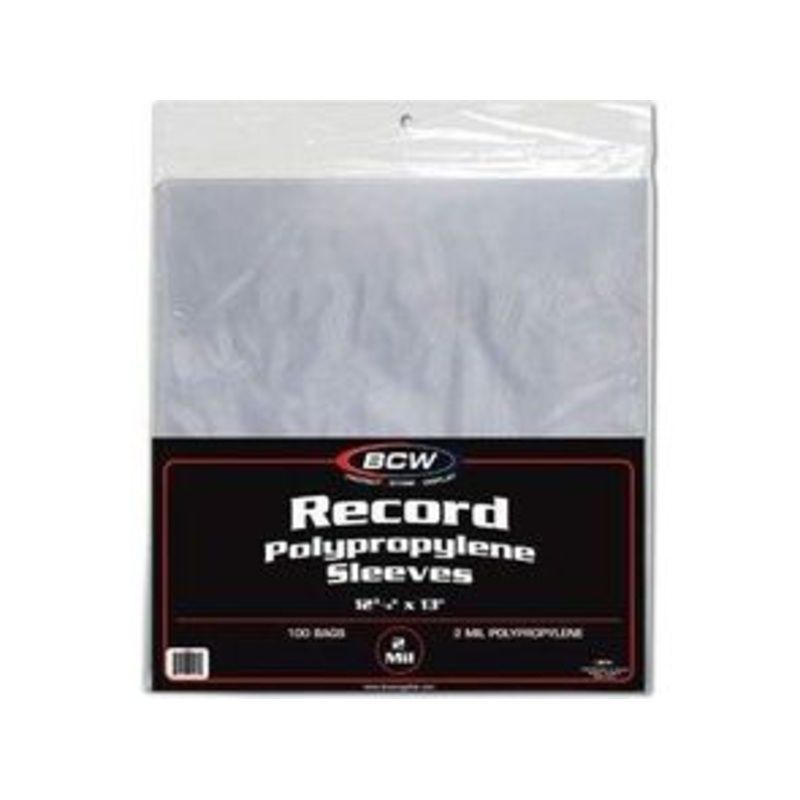 BCW - Record Sleeves 12 3-4 x 13 - Box of 10