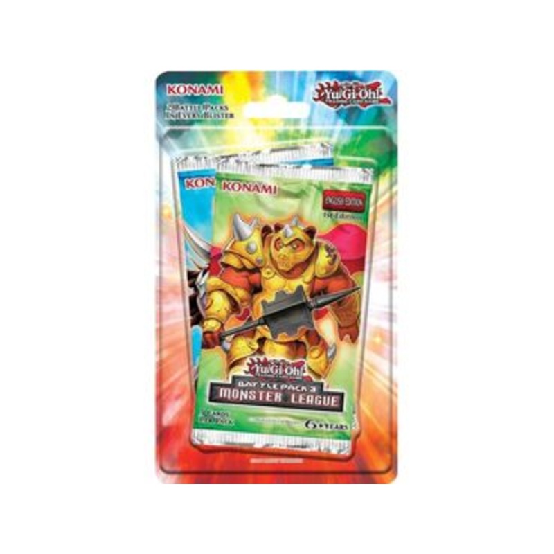 Konami - Yu-Gi-Oh! - Battle Pack 3 - Monster League - 1st Edition 2 Pack Blister