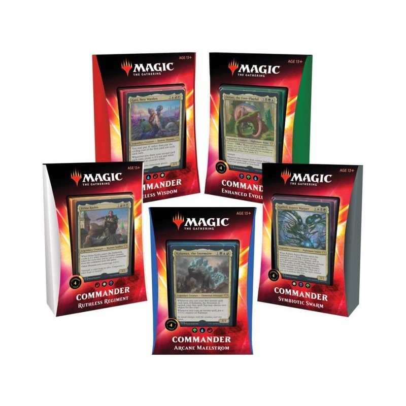 Magic The Gathering - 2020 - Commander Decks - Ikoria - Set of 5