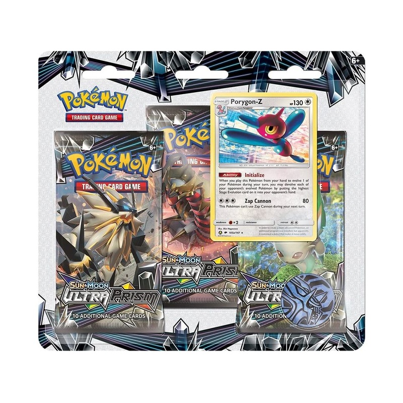 Pokemon - Sun and Moon - Ultra Prism - 3-Pack Blister - Porygon-Z