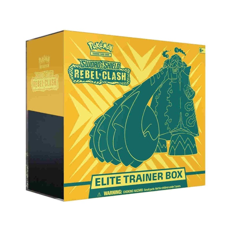 Pokemon - Sword and Shield - Rebel Clash - Elite Trainer Box
