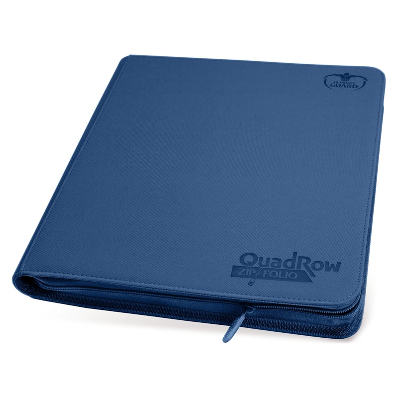 Ultimate Guard - QuadRow ZipFolio Playset Binder - Dark Blue