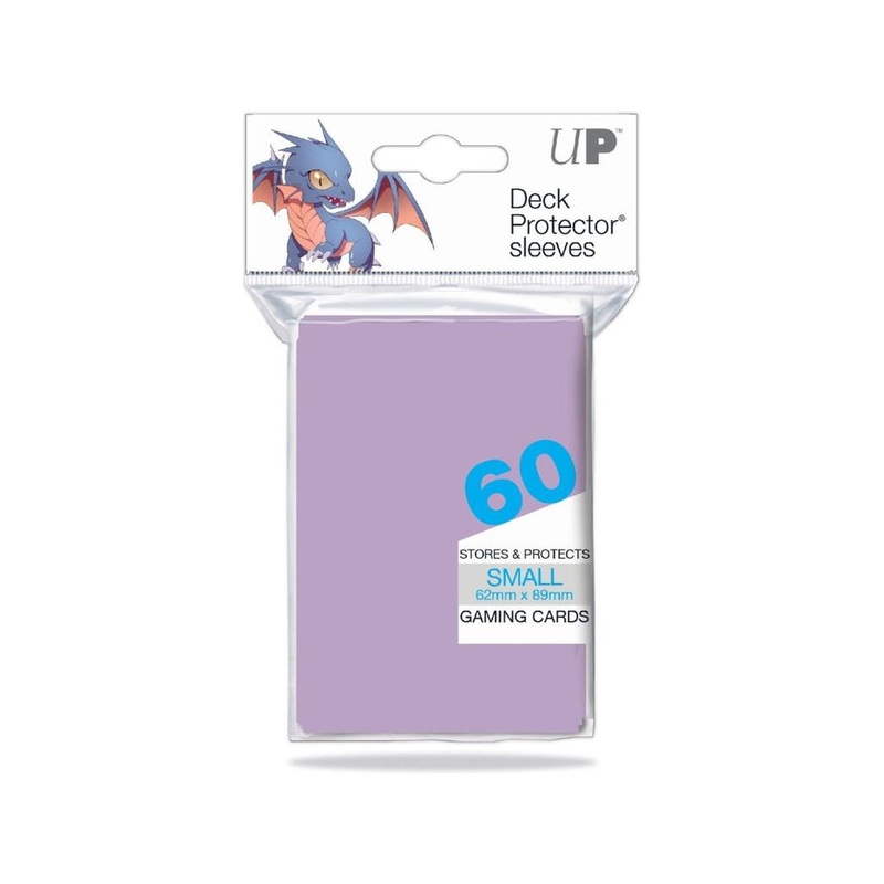 Ultra Pro - Deck Protectors - Small Yu-Gi-Oh! Size - 60 Count - Lilac