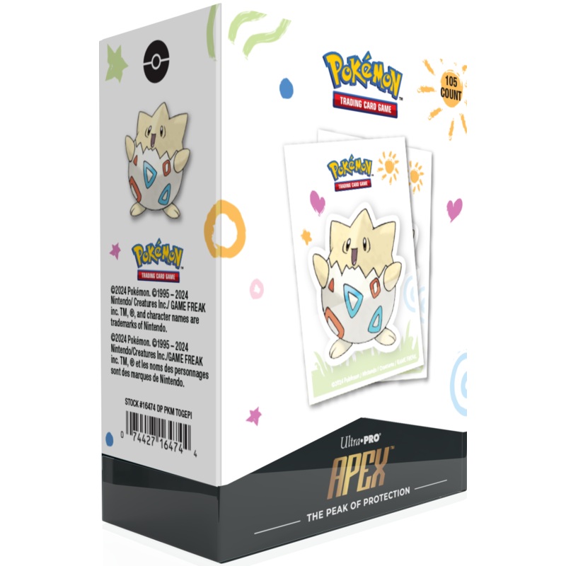 Ultra Pro - Pokemon - APEX - Deck Protector Sleeves - Togepi - 105 Count