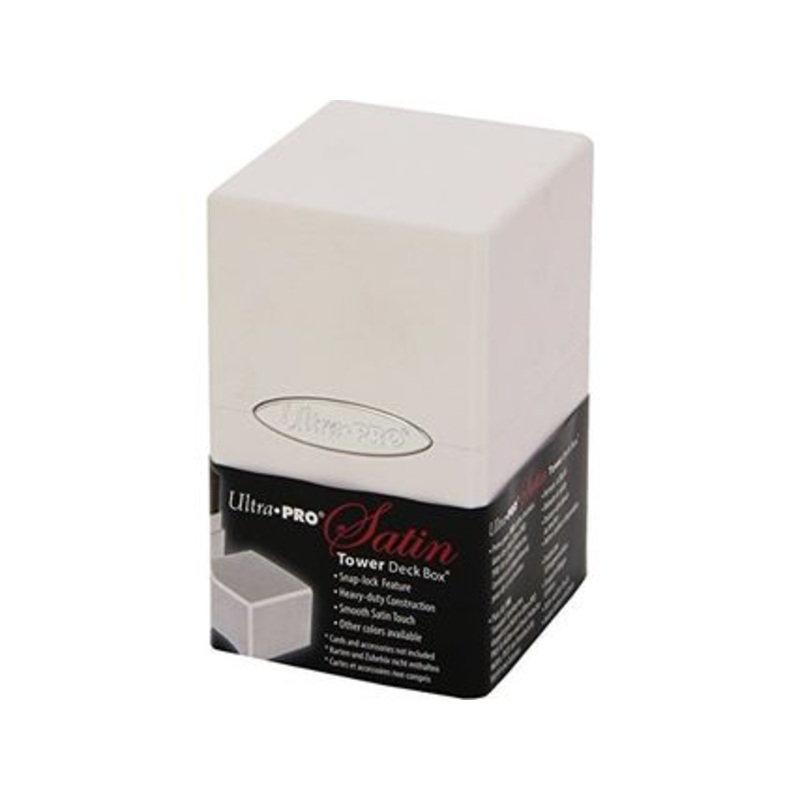 Ultra Pro - Satin Tower Deck Box - White