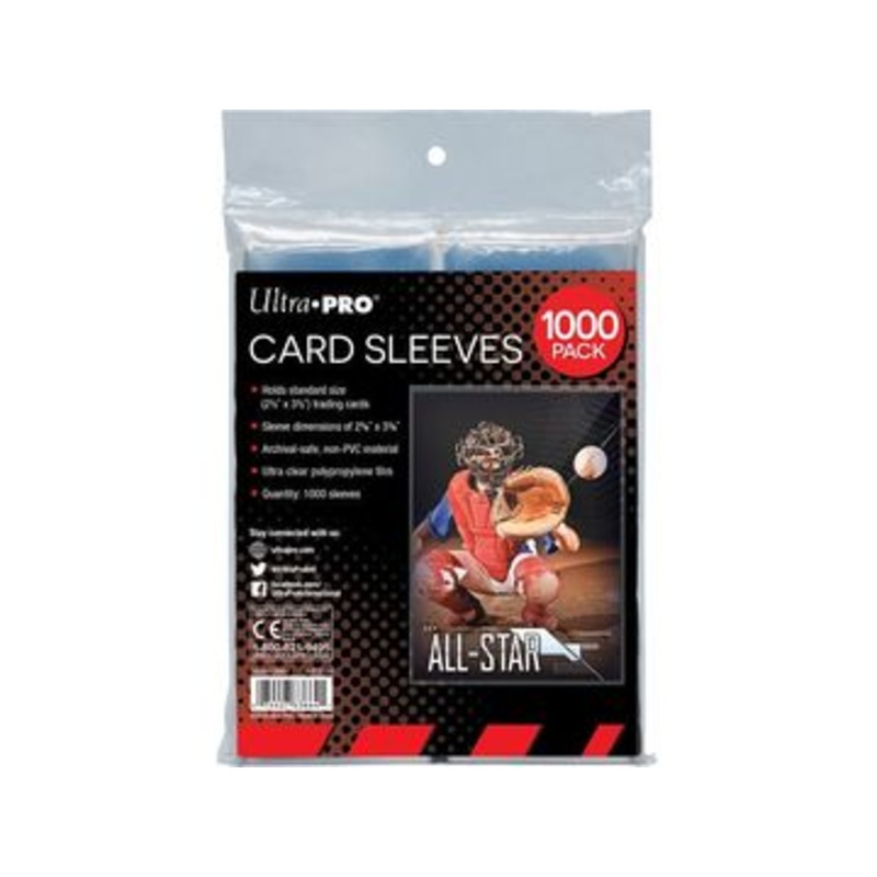 Ultra Pro - Soft Sleeves - Penny Card Sleeves - Package of 1000