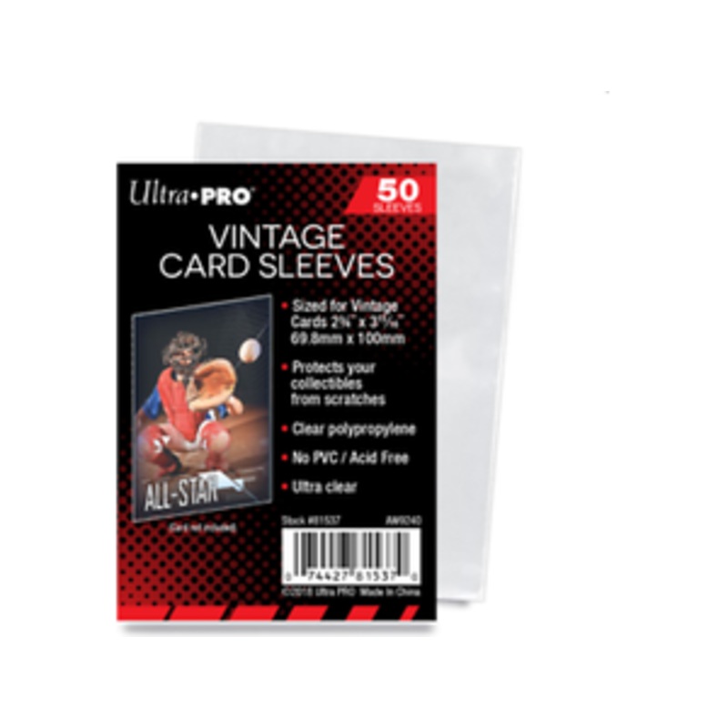 Ultra Pro - Soft Sleeves - Vintage Card Sleeves