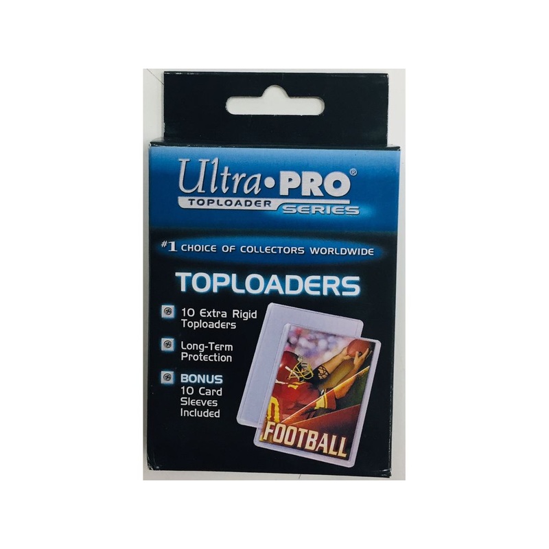 Ultra Pro - Top Loaders Regular & Sleeves Combo - Package of 10