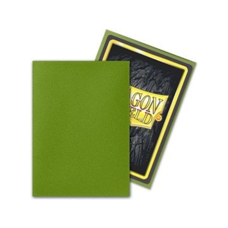 Arcane Tinmen - Dragon Shield Sleeves - Standard Size - Matte - Olive - Package of 100
