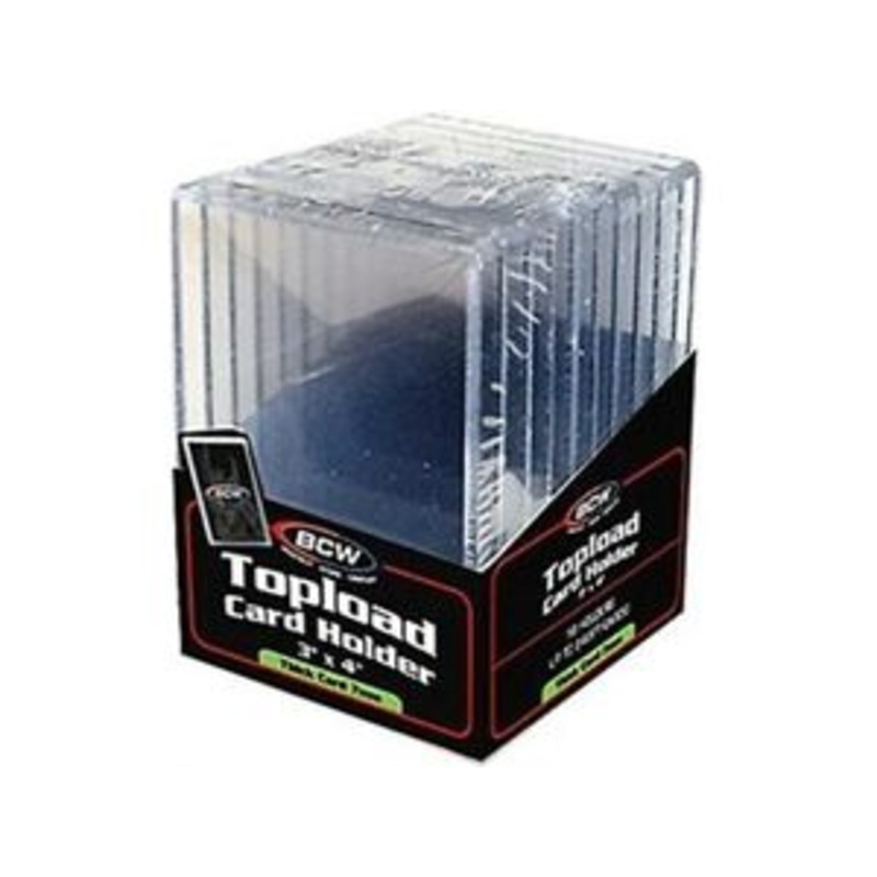 BCW - Top Loaders - 3x4 Thick 240pt Pack