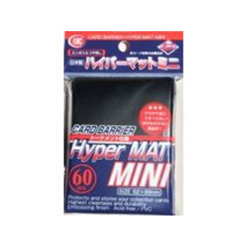 KMC Card Barrier - Small Size - Hyper Mat Mini - Black