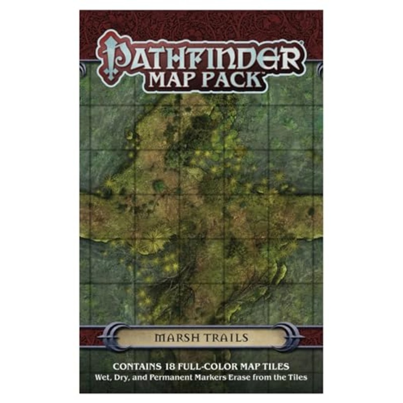 Paizo - Pathfinder - Map Pack - Marsh Trails