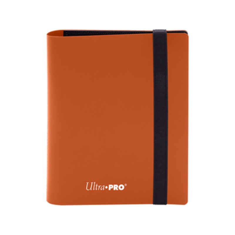 Ultra Pro - 2 Pocket - Eclipse Pro Binder - Pumpkin Orange
