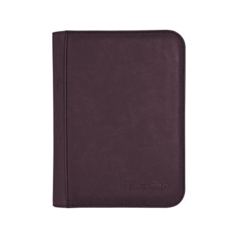 Ultra Pro - 4 Pocket Pro Premium Zipper Binder - Suede Collection - Amethyst