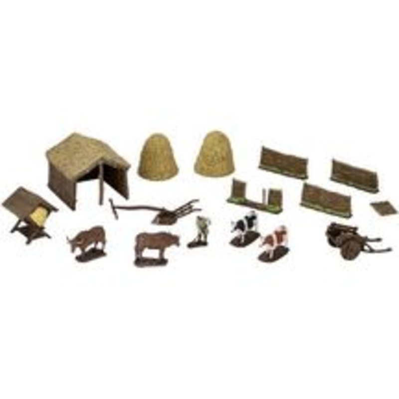 Wizkids - 4D Settings - Medieval Farmer - 74203