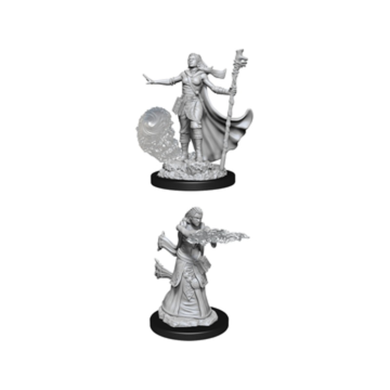 Wizkids - Dungeons and Dragons - Nolzurs Marvellous Miniatures - Female Human Wizard - 90012