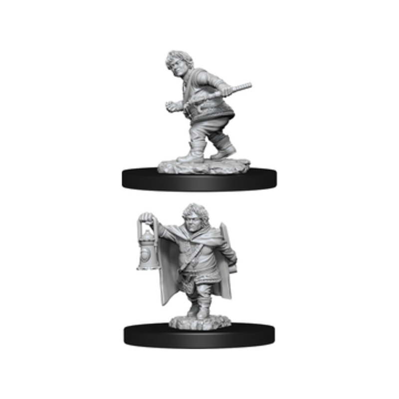 Wizkids - Dungeons and Dragons - Nolzurs Marvellous Miniatures - Male Halfling Rogue - 90006