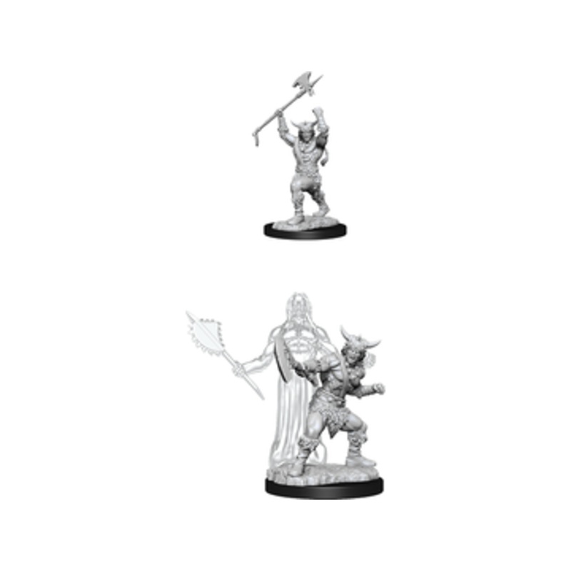 Wizkids - Dungeons and Dragons - Nolzurs Marvellous Miniatures - Male Human Barbarian - 90007