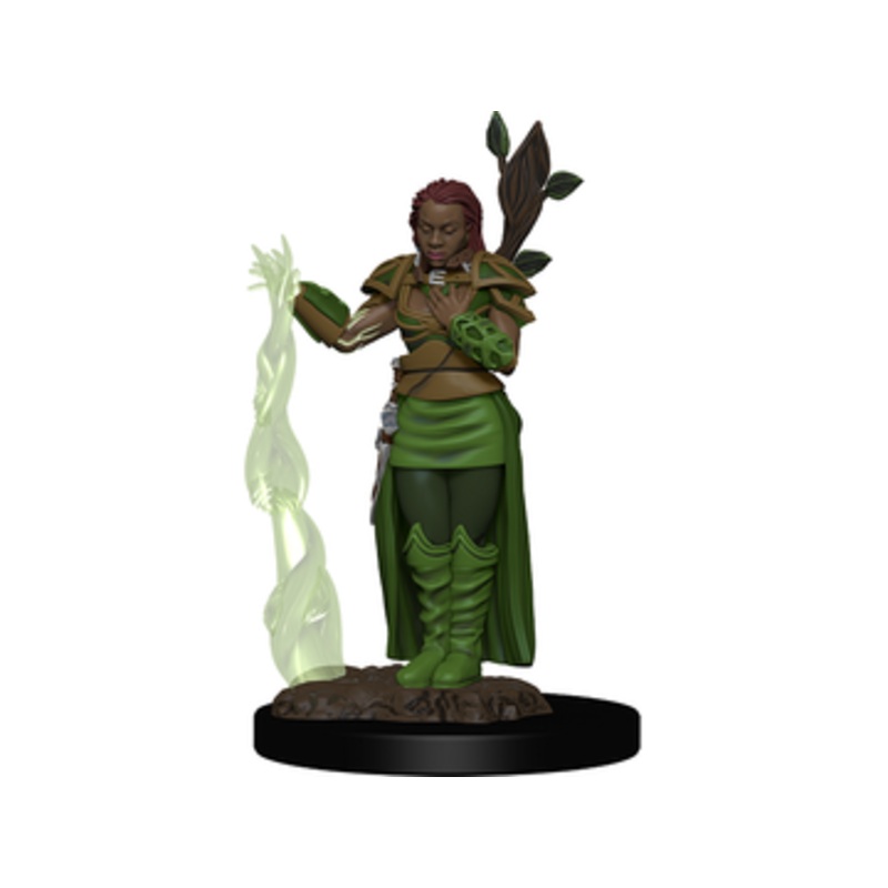 Wizkids - Dungeons and Dragons - Premium Miniatures - Female Human Druid - 93009