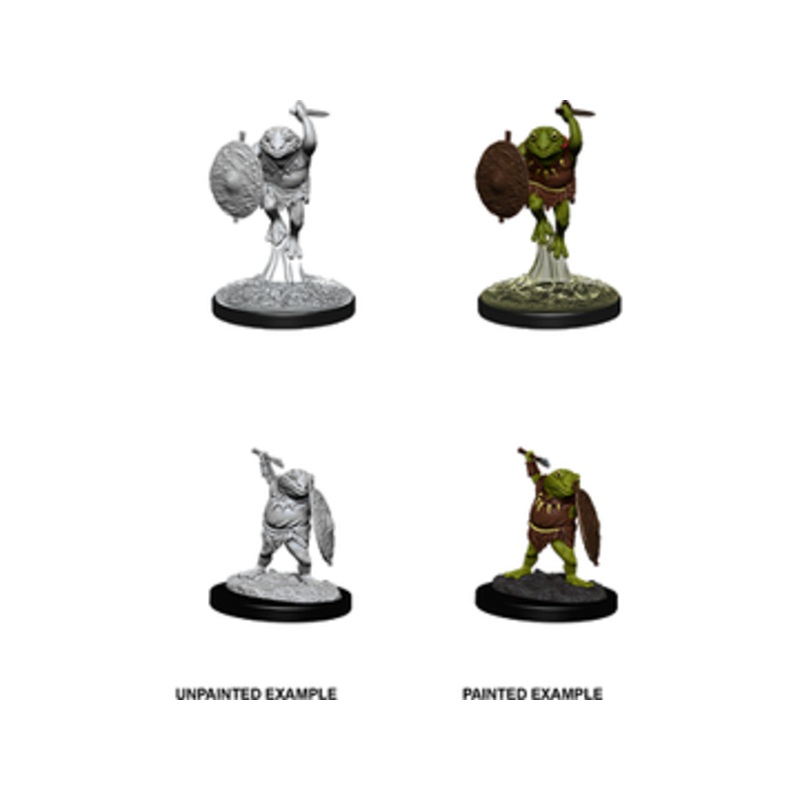 Wizkids - Dungeons and Dragons - Unpainted Miniature - Nolzurs Marvellous Miniatures - Bullywug - 90069