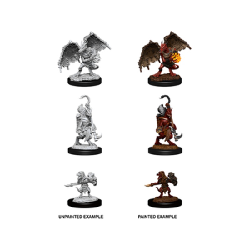 Wizkids - Dungeons and Dragons - Unpainted Miniature - Nolzurs Marvellous Miniatures - Kobold Inventor/Sorcerer - 90064