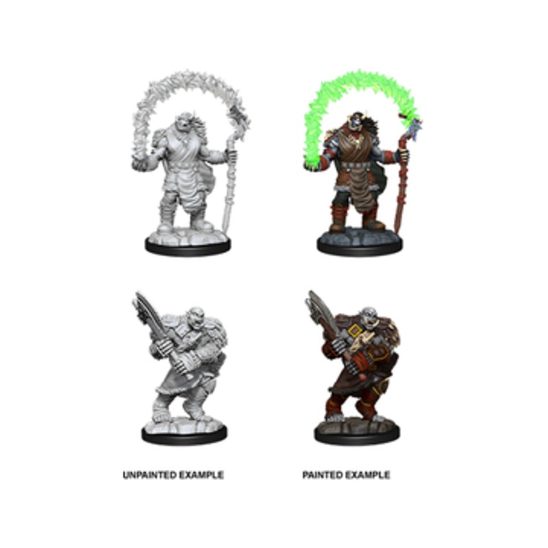Wizkids - Dungeons and Dragons - Unpainted Miniature - Nolzurs Marvellous Miniatures - Orc Adventurers - 90062