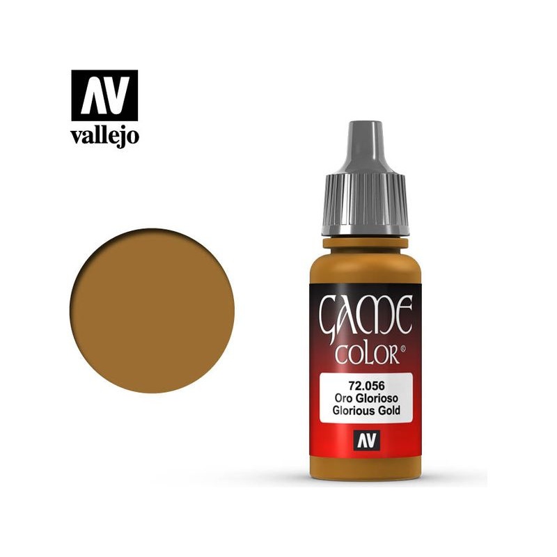 Acrylicos Vallejo - Glorious Gold - 72 056