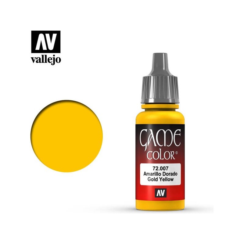 Acrylicos Vallejo - Gold Yellow - 72 007