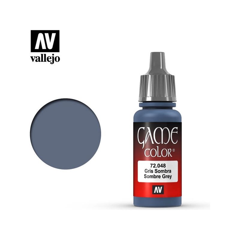 Acrylicos Vallejo - Sombre Grey - 72 048