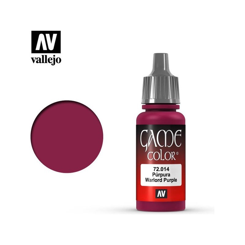Acrylicos Vallejo - Warlord Purple - 72 014