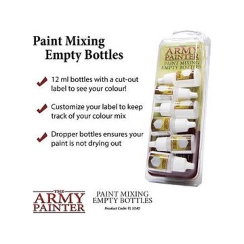 Army Painter - Paint Mixing Empty Bottles