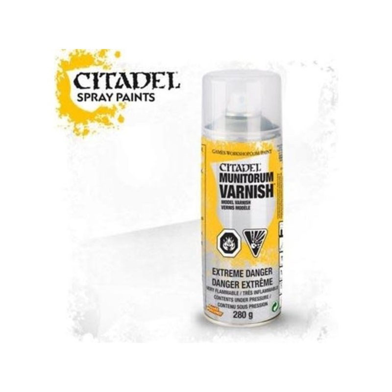 Citadel Spray - Munitorum Varnish - 62-03-12