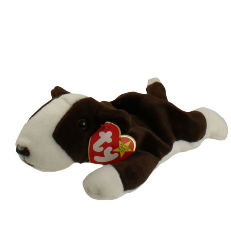 TY Beanie Babies - Bruno the Bull Terrier