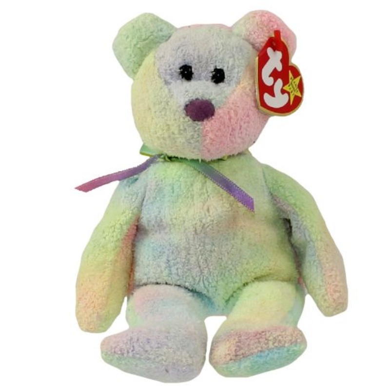TY Beanie Baby - Groovy the Ty-Dyed Bear